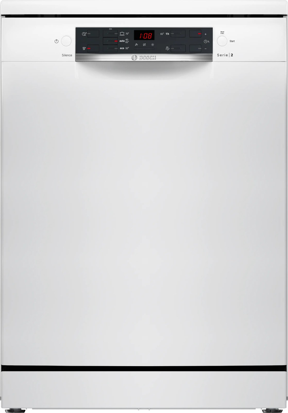 Bosch SMS25AW09F Série 2 – lave-vaisselle pose libre 60 cm, 12 couverts
