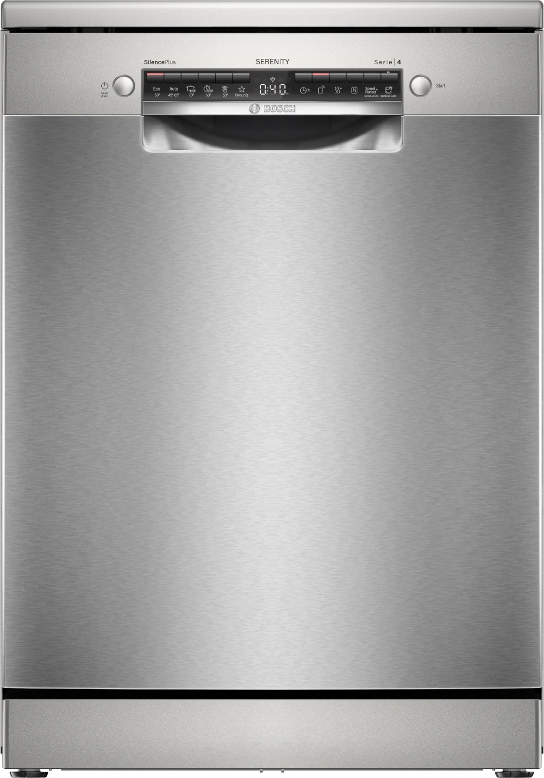 Bosch SMS4ECI28F Série 4 – lave-vaisselle pose libre 60 cm, 14 couverts