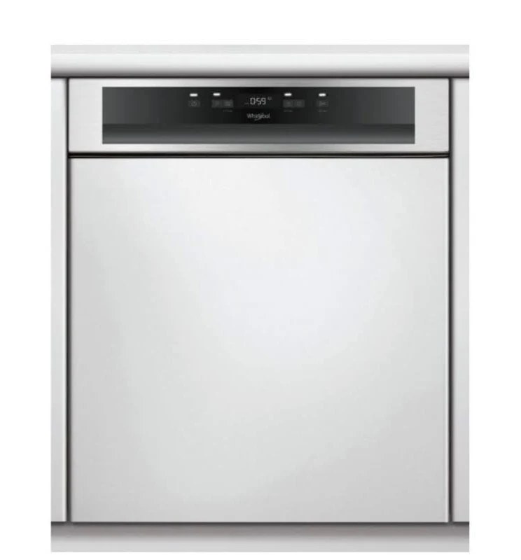 Whirlpool WBC3C26X – lave-vaisselle semi-intégrable 60 cm, 14 couverts